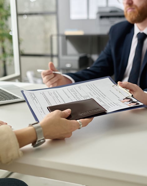 Person Applying For Financing
