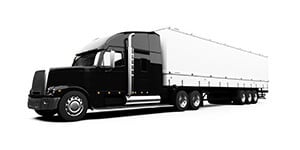 Dry Van Attached to a Truck
